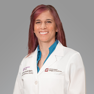 A headshot of Christine Higgins, MD